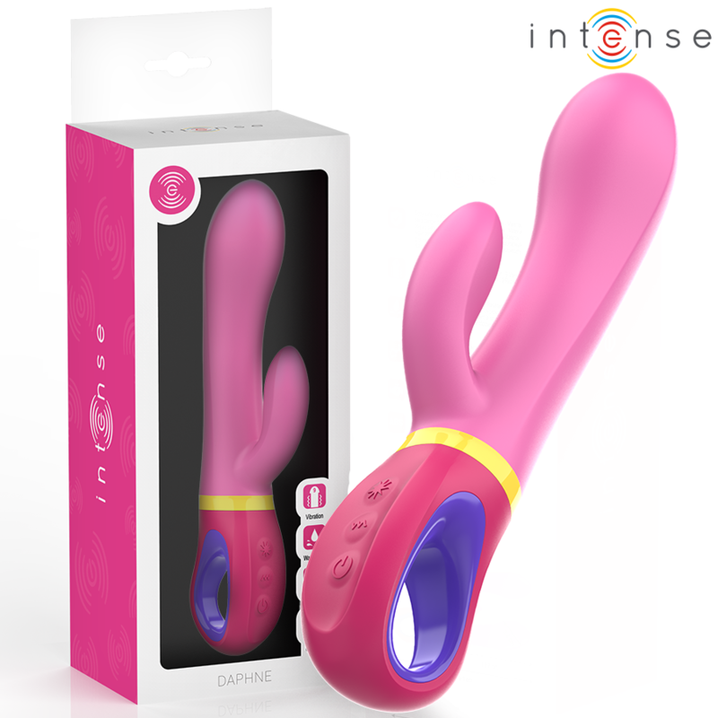 Vibrateur lapin rose Daphné — INTENSE HIGH TECH