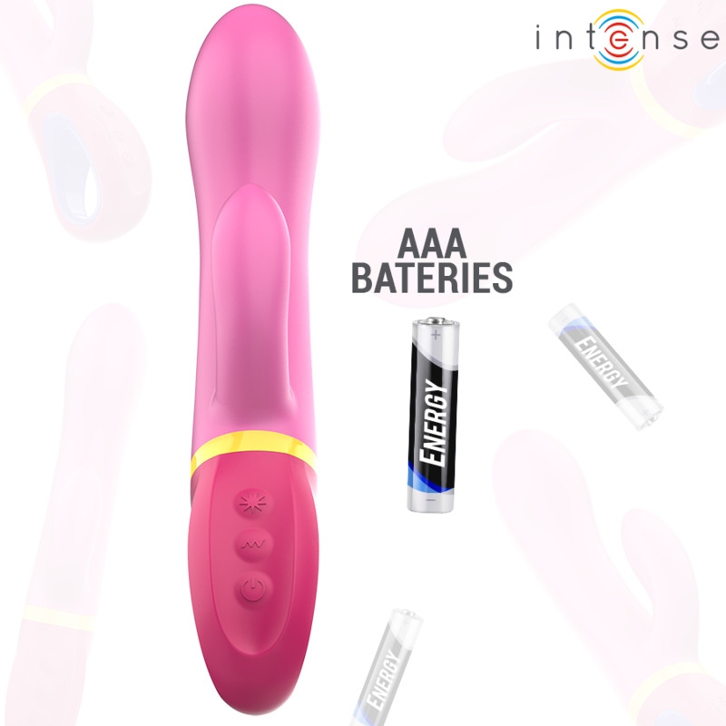 Vibrateur lapin rose Daphné — INTENSE HIGH TECH