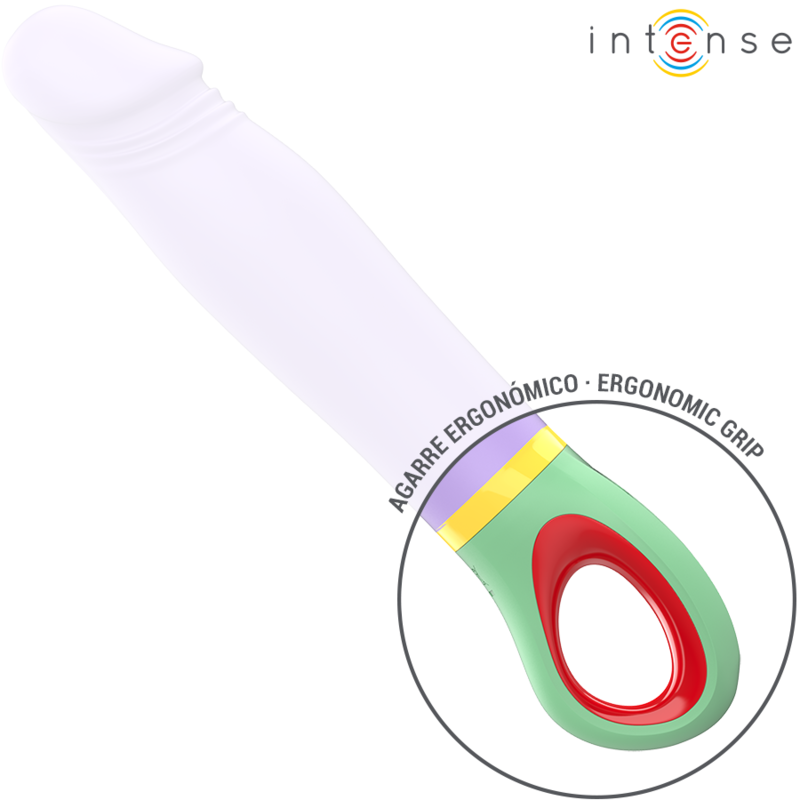 Vibromasseur violet classique puissant — INTENSE HIGH TECH