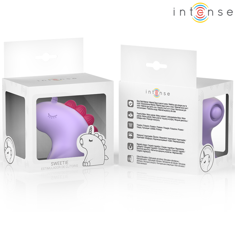 Stimulateur clitoridien licorne Sweetie — INTENSE FUN TOYS