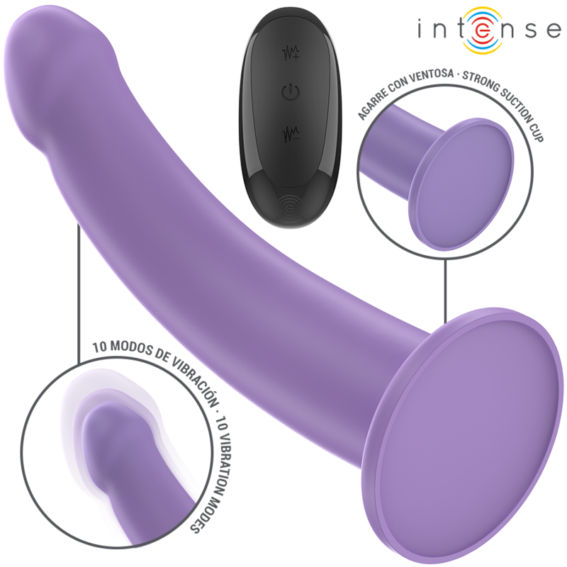 Vibromasseur Eddie rechargeable à télécommande — Intense