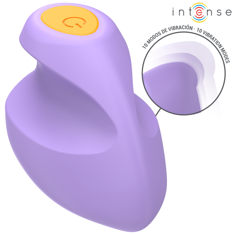 Stimulateur compact violet 10 modes vibratoires — INTENSE FUN TOYS
