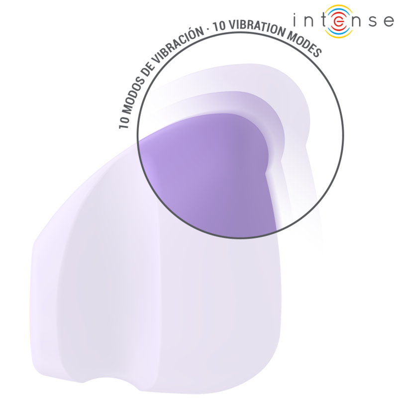 Stimulateur compact violet 10 modes vibratoires — INTENSE FUN TOYS