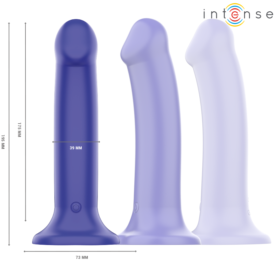 Vibrateur Victoria avec ventouse et télécommande — INTENSE REMOTE CONTROL