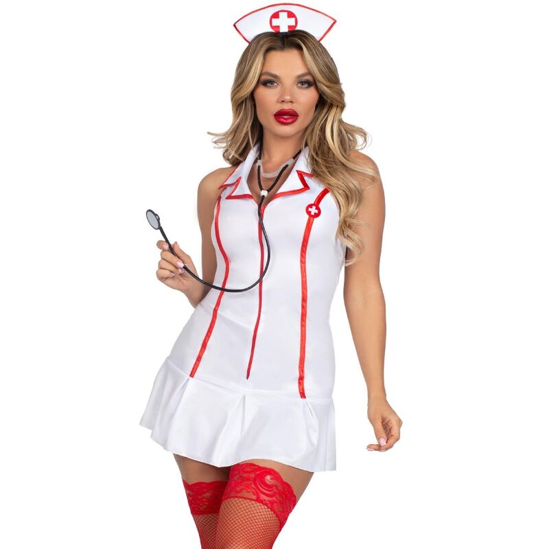 Tenue d'infirmière en chef blanche — LEG AVENUE COSTUMES