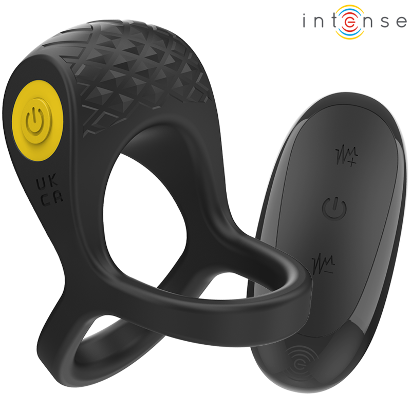 Double anneau vibrant télécommandé 10 modes — INTENSE FOR HIM
