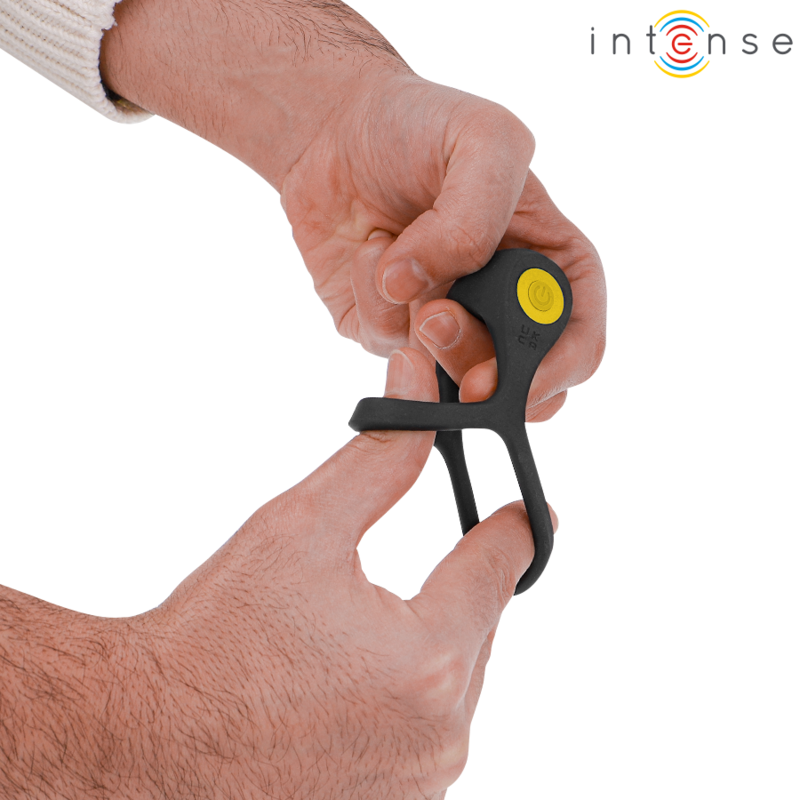 Double anneau vibrant télécommandé 10 modes — INTENSE FOR HIM