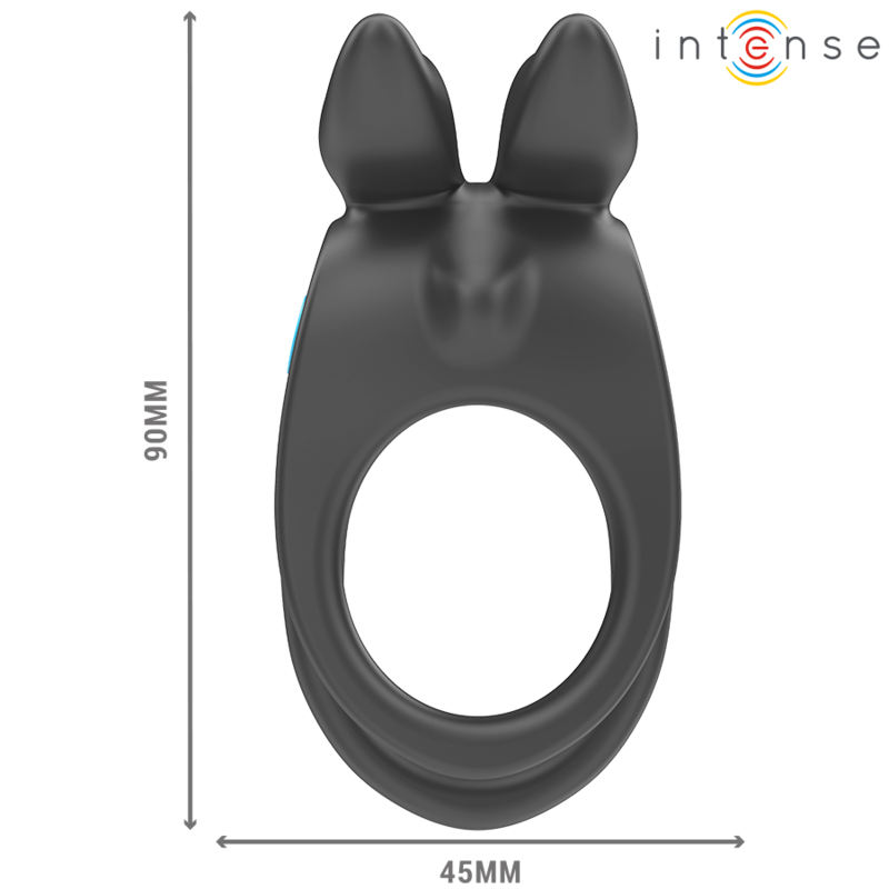 Double anneau vibrant digital 10 modes — INTENSE FOR HIM