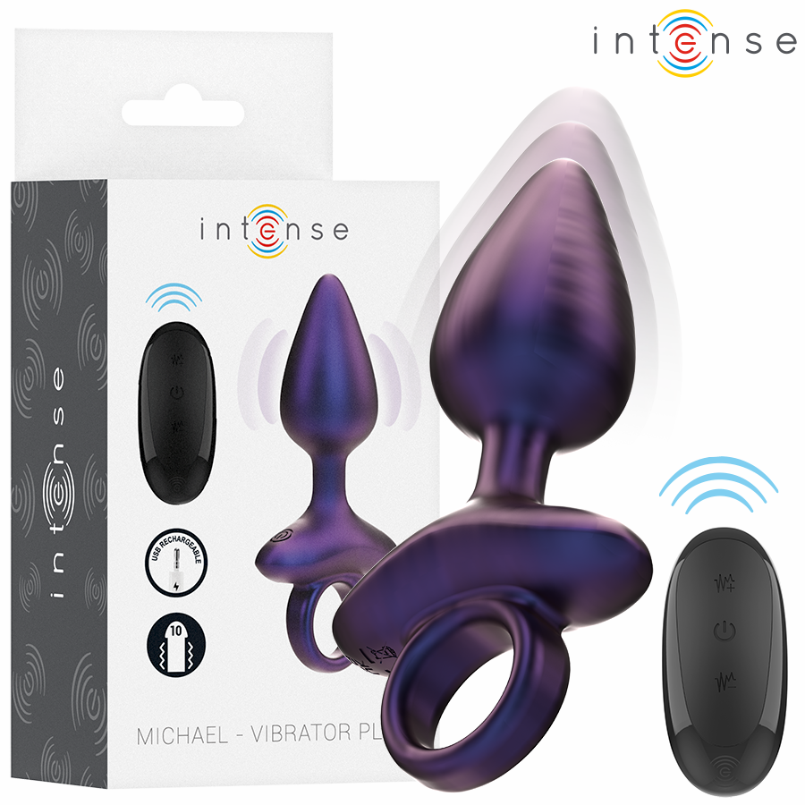 Plug anal vibrant télécommandé — INTENSE ANAL TOYS