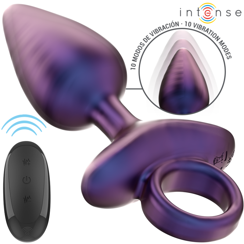 Plug anal vibrant télécommandé — INTENSE ANAL TOYS