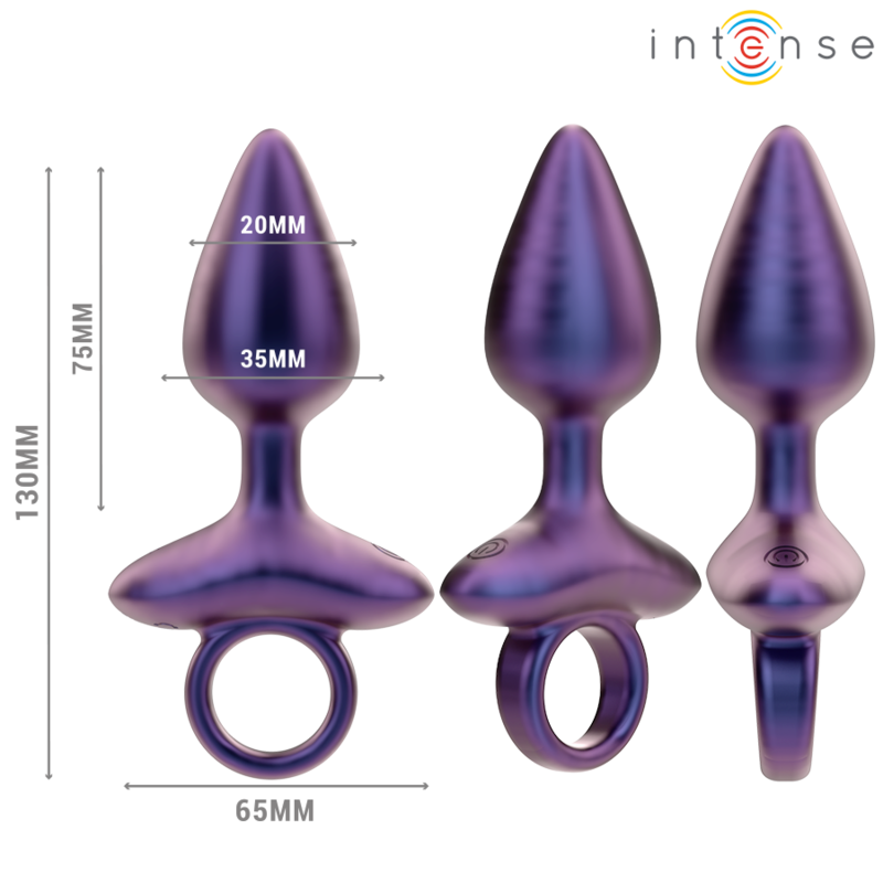 Plug anal vibrant télécommandé — INTENSE ANAL TOYS