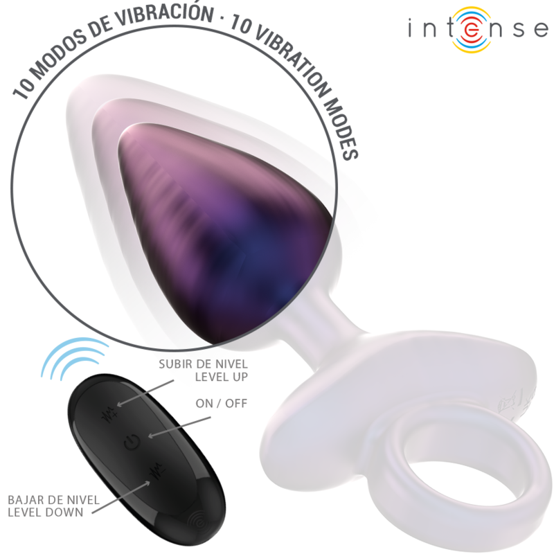 Plug anal vibrant télécommandé — INTENSE ANAL TOYS