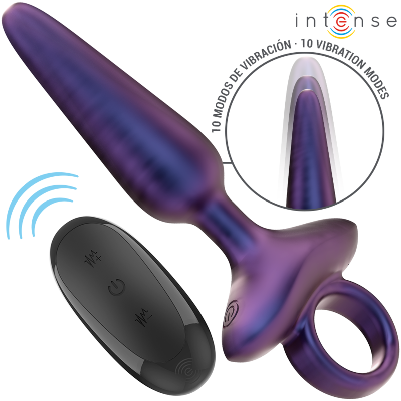 Plug anal vibrant télécommandé Marlon — INTENSE ANAL TOYS