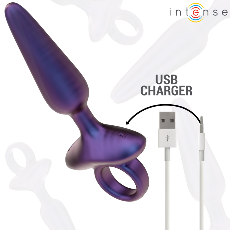 Plug anal vibrant télécommandé Marlon — INTENSE ANAL TOYS