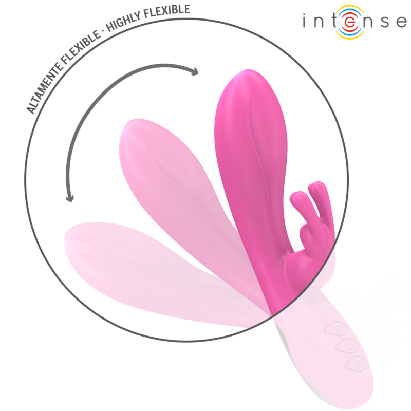 Rabbit vibrant multifonction 10 vibrations — INTENSE HIGH TECH