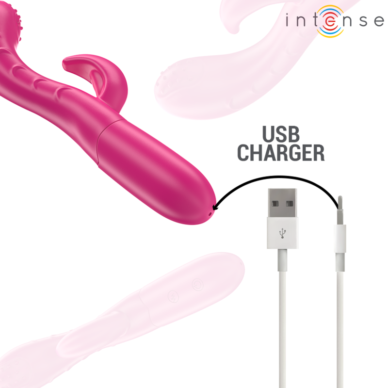 Vibromasseur à langue stimulante Amara 10 vibrations — INTENSE HIGH TECH