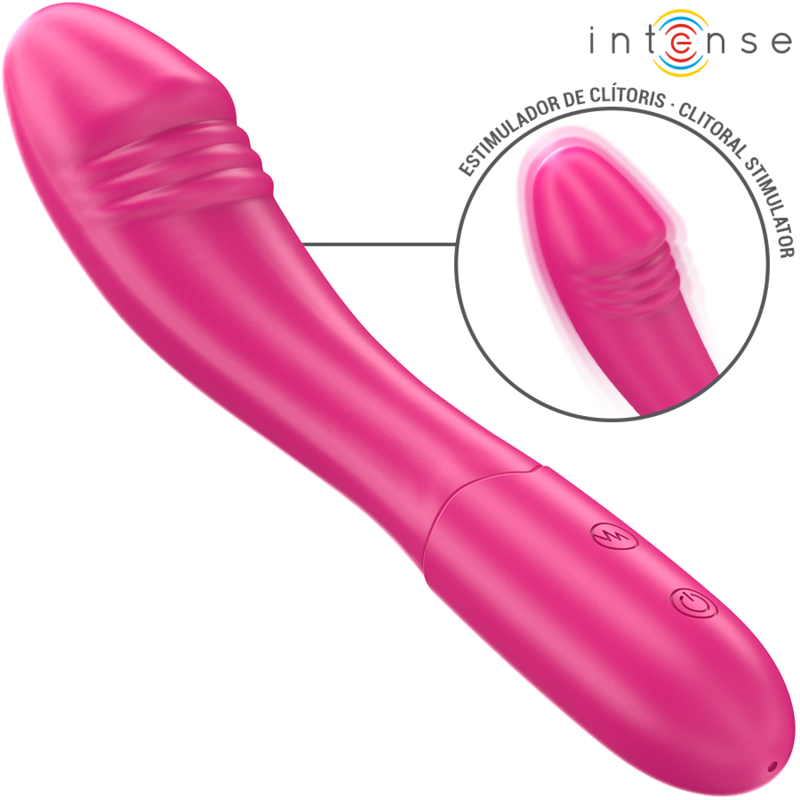 Vibromasseur flexible 19 cm 10 vibrations — INTENSE HIGH TECH