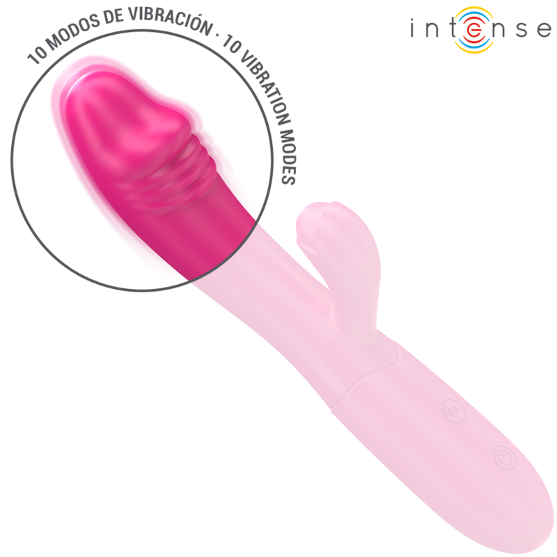 Vibromasseur flexible à langue stimulante, 10 modes — INTENSE HIGH TECH