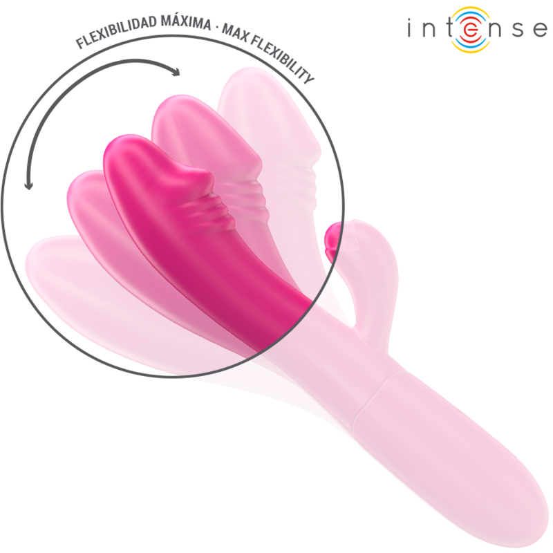 Vibromasseur flexible à langue stimulante, 10 modes — INTENSE HIGH TECH