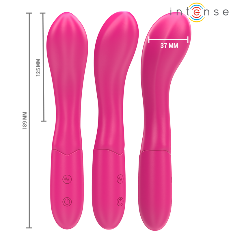 Vibromasseur flexible rechargeable 10 vibrations — INTENSE HIGH TECH