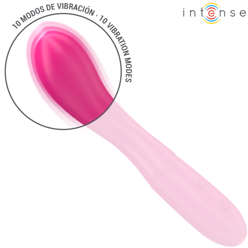 Vibromasseur flexible rechargeable 10 vibrations — INTENSE HIGH TECH