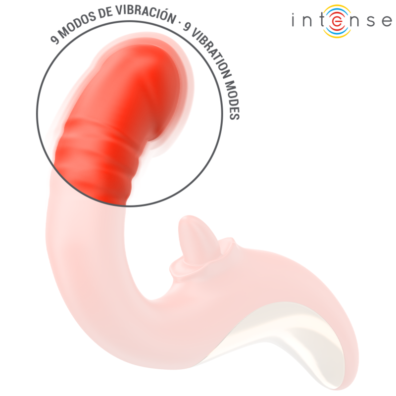 Vibrateur en forme de U Paulina — INTENSE HIGH TECH