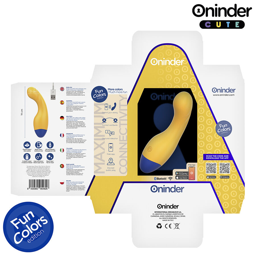 Vibromasseur connecté point G Love Buddy Master — ONINDER CUTE
