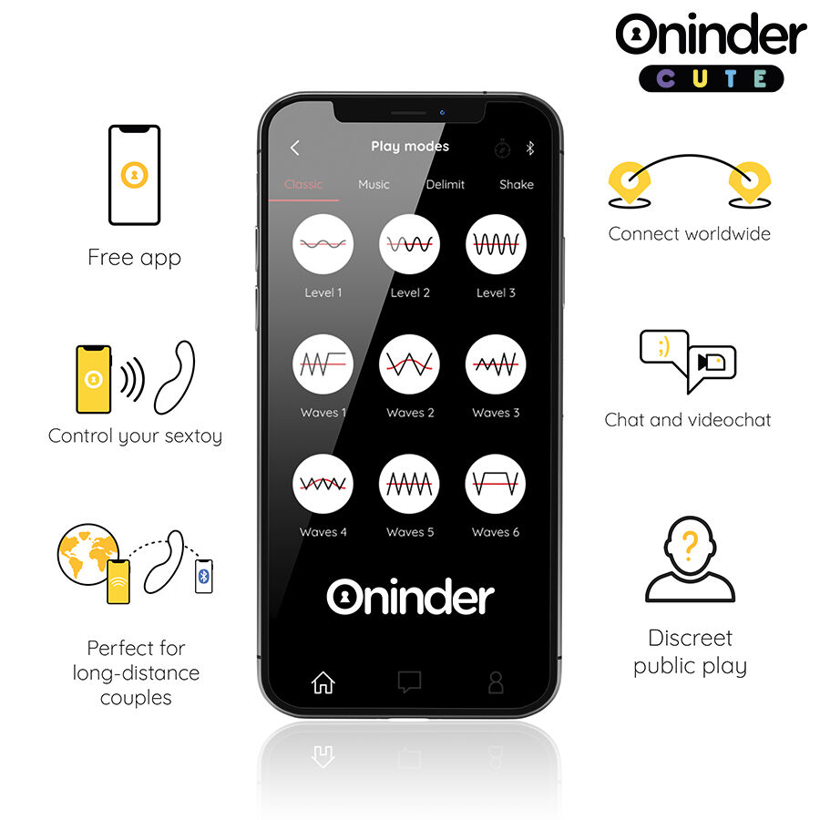 Vibromasseur connecté point G Love Buddy Master — ONINDER CUTE