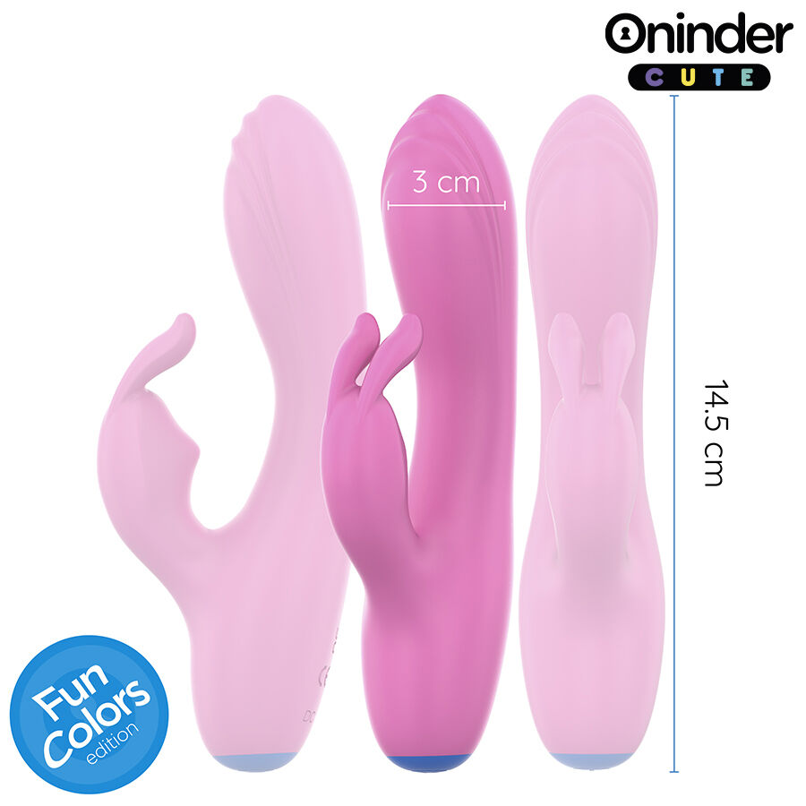 Vibromasseur lapin connecté double stimulation — ONINDER CUTE