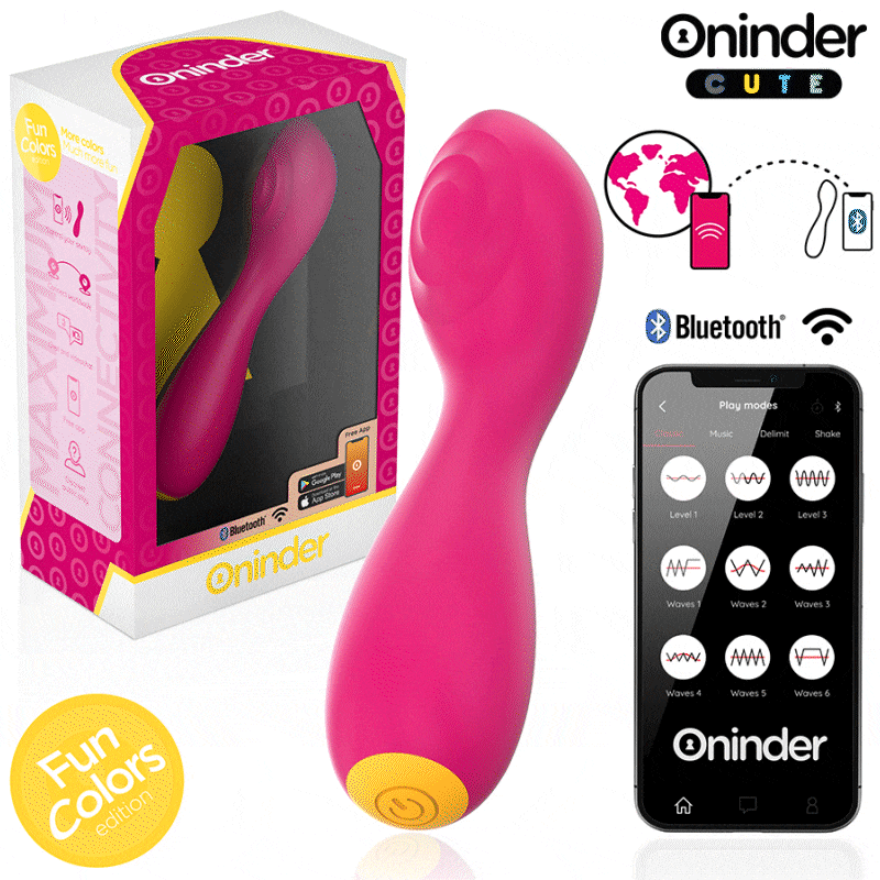 Vibromasseur tapotant connecté compact — ONINDER CUTE