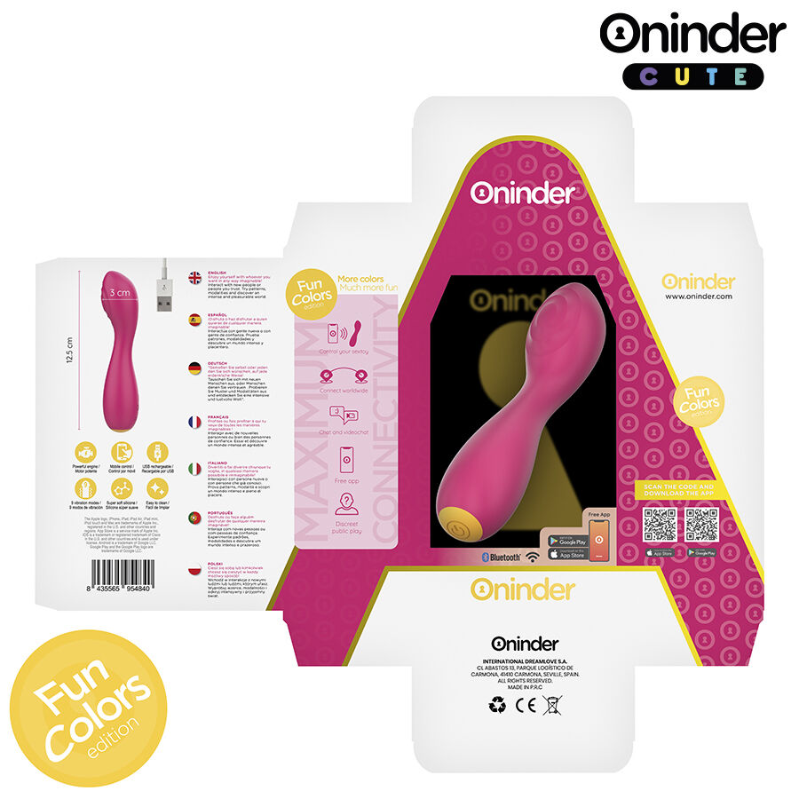 Vibromasseur tapotant connecté compact — ONINDER CUTE