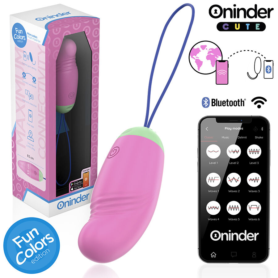 Œuf vibrant rotatif 360° connecté — ONINDER CUTE