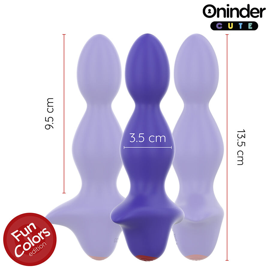 Dilatateur anal vibrant connecté — ONINDER CUTE