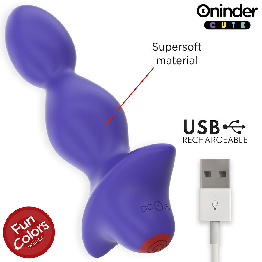 Dilatateur anal vibrant connecté — ONINDER CUTE