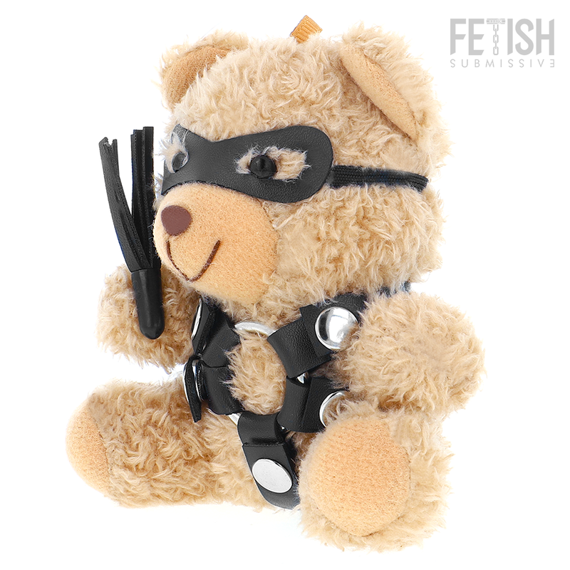 Ourson Ted au style fétichiste — FETISH SUBMISSIVE REBEL TOYS