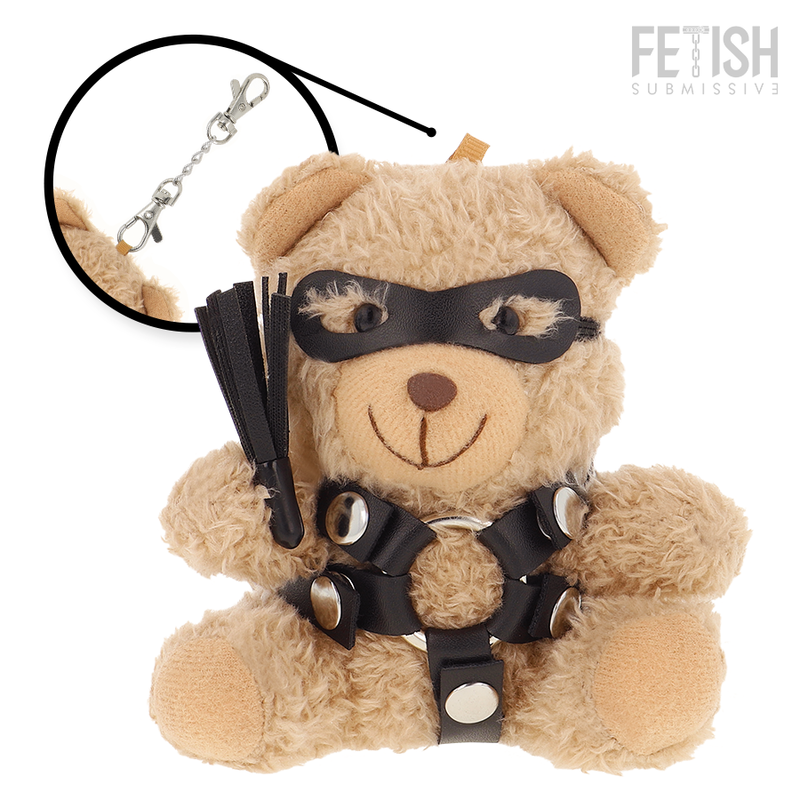 Ourson Ted au style fétichiste — FETISH SUBMISSIVE REBEL TOYS