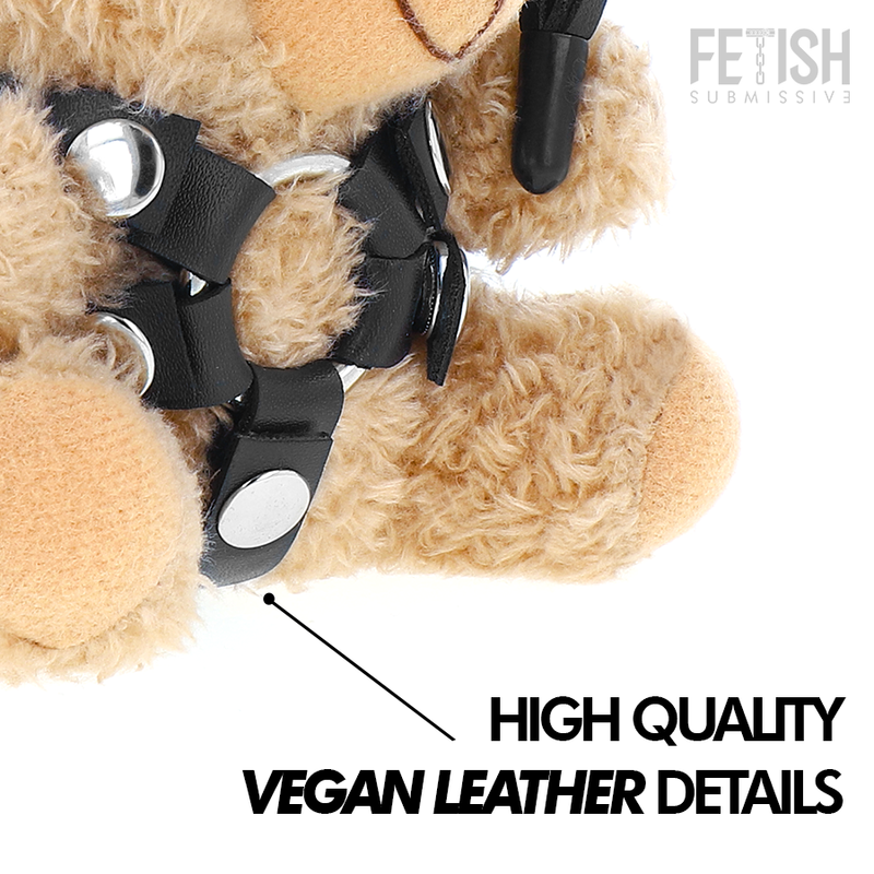 Ourson Ted au style fétichiste — FETISH SUBMISSIVE REBEL TOYS
