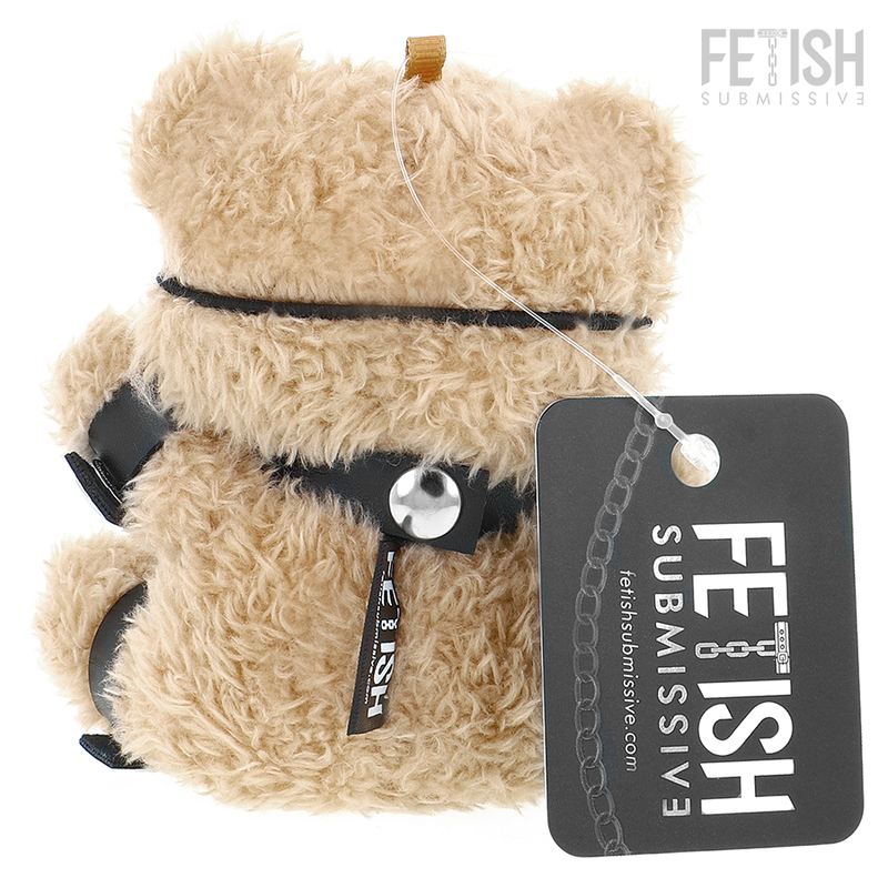 Ours en peluche Fozzie au style BDSM — FETISH SUBMISSIVE REBEL TOYS