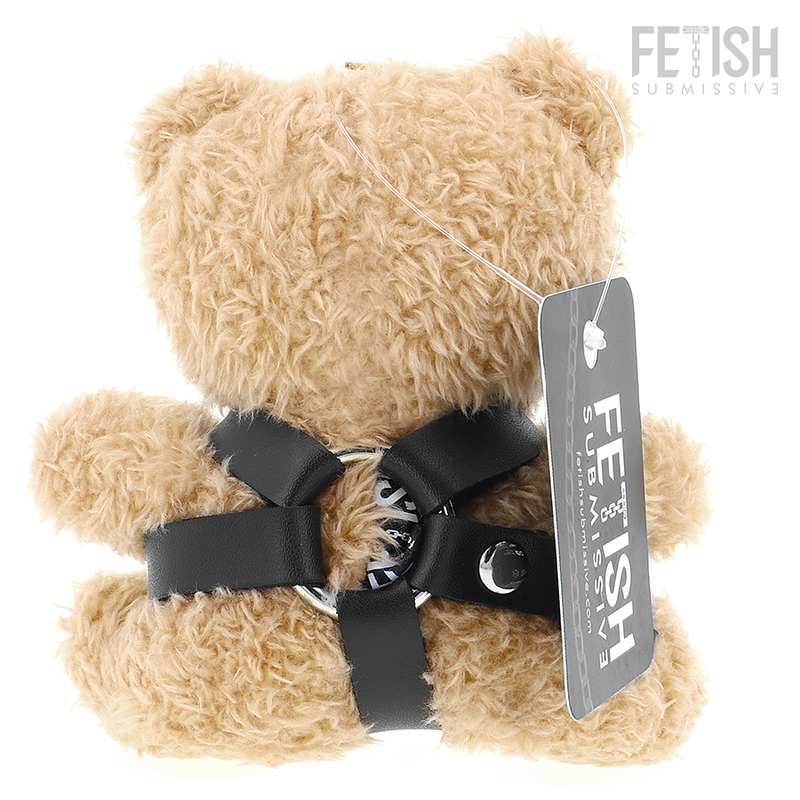 Ours en peluche Bongo au charme rebelle — FETISH SUBMISSIVE REBEL TOYS