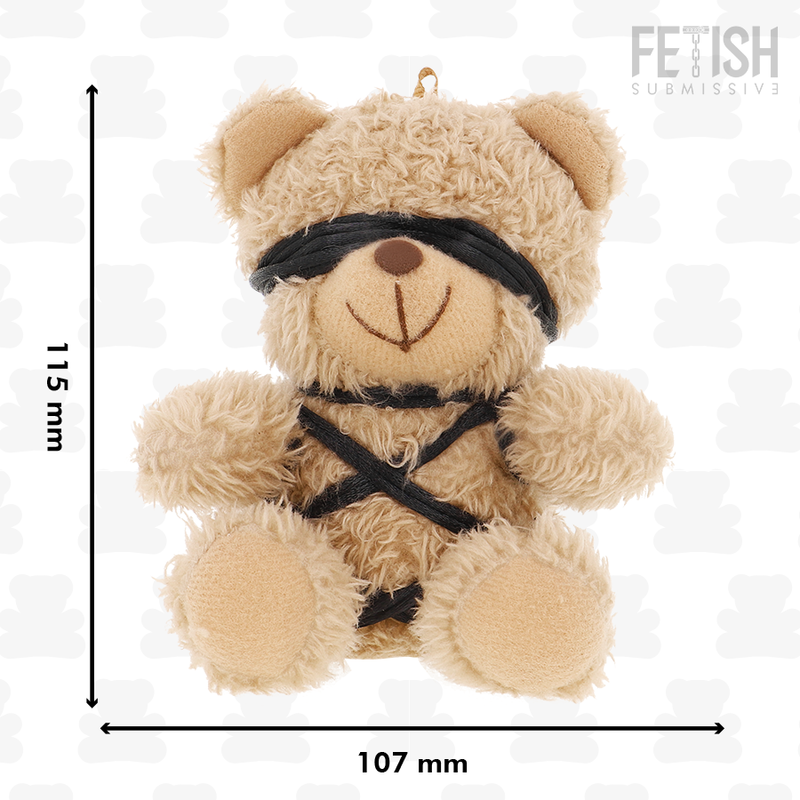 Ourson Winnie en tenue BDSM — FETISH SUBMISSIVE REBEL TOYS