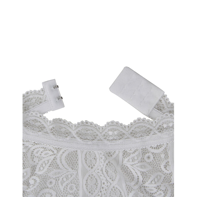 Body en dentelle blanc — SUBBLIME BODYSTOCKINGS