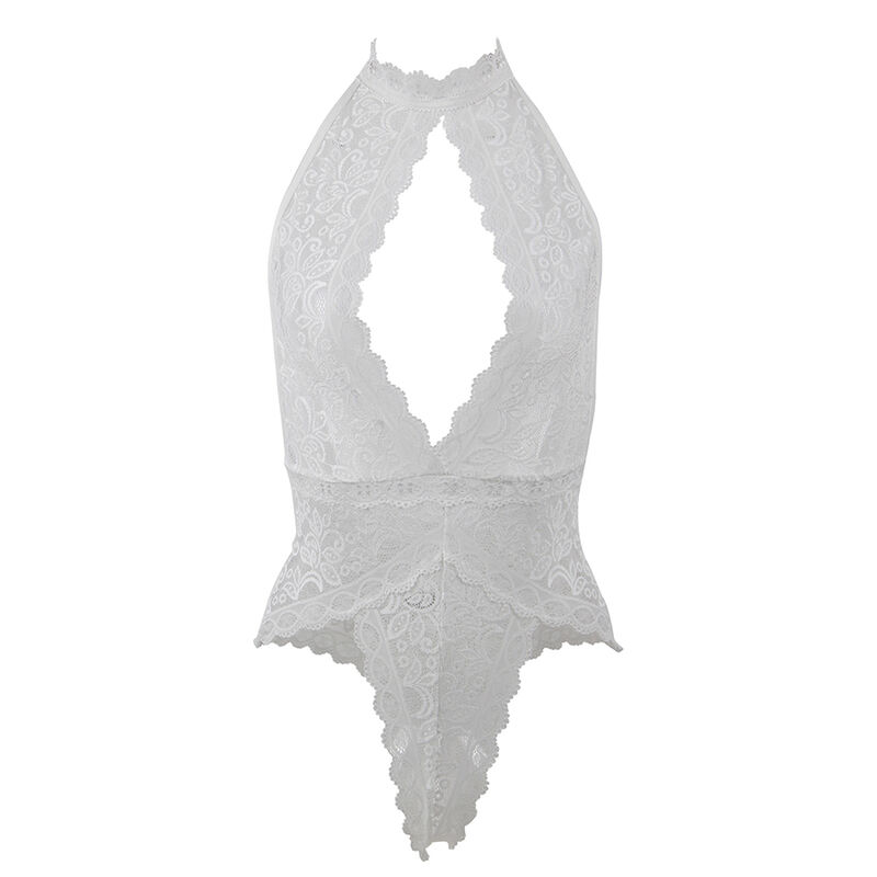 Body en dentelle blanche — SUBBLIME BODYSTOCKINGS