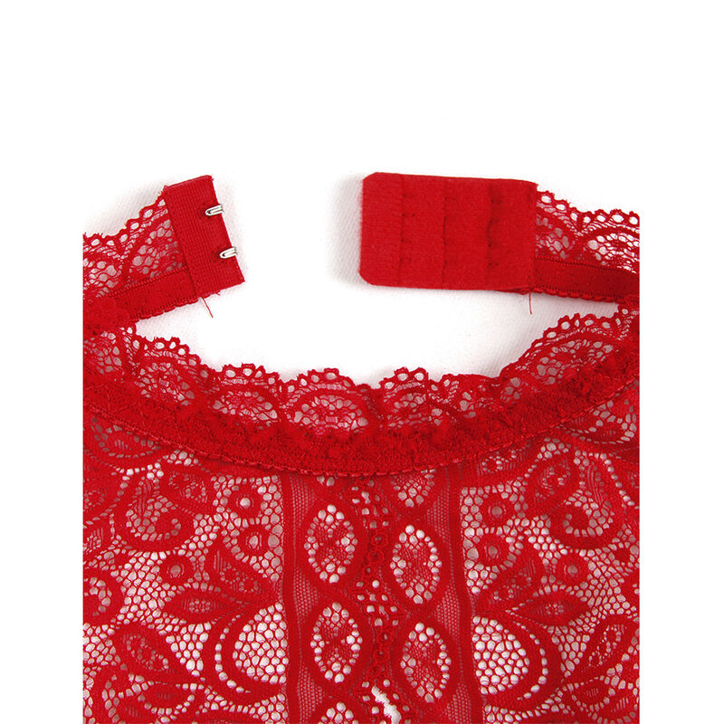 Body ouvert rouge — SUBBLIME BODYSTOCKINGS