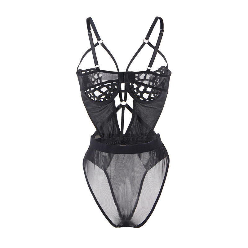Body en dentelle noire sexy — SUBBLIME BODYSTOCKINGS