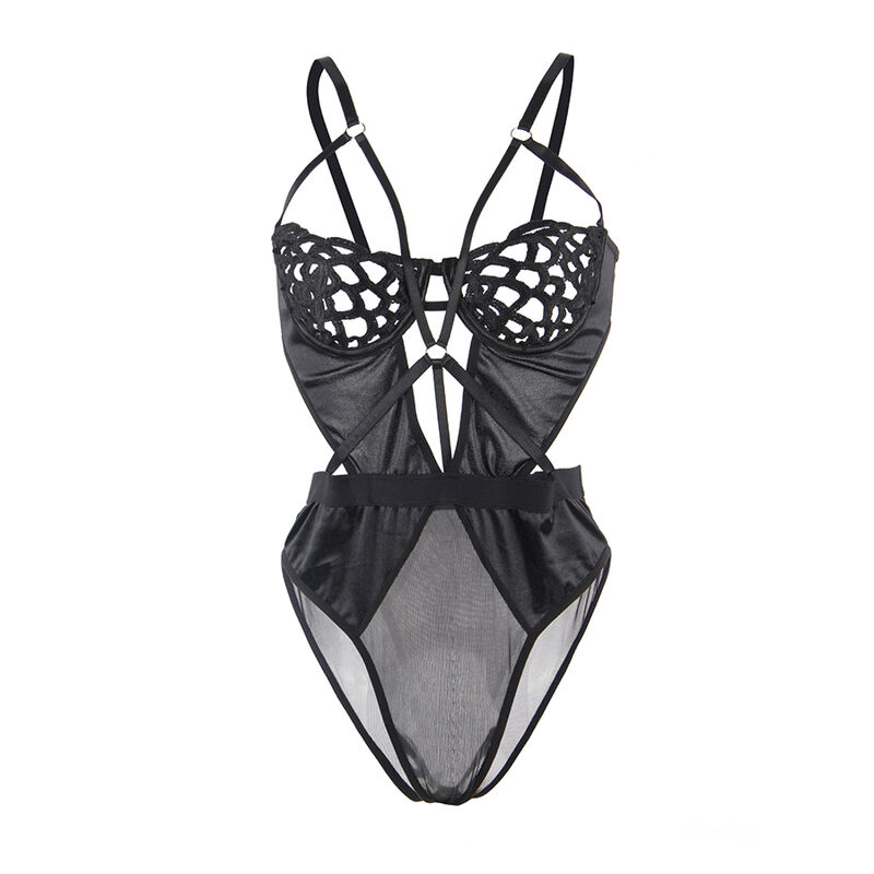 Body en dentelle noire sexy — SUBBLIME BODYSTOCKINGS