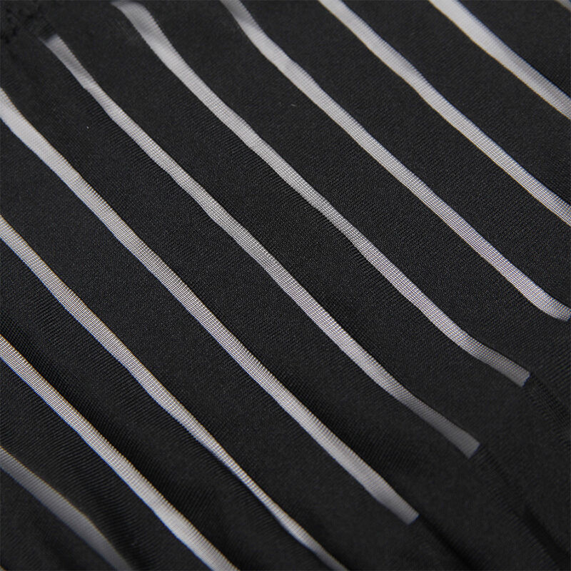 Body ajouré avec porte-jarretelles noir — SUBBLIME BODYSTOCKINGS