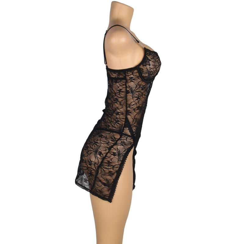 Baby-doll de renda com alças ajustáveis — SUBBLIME BABYDOLLS