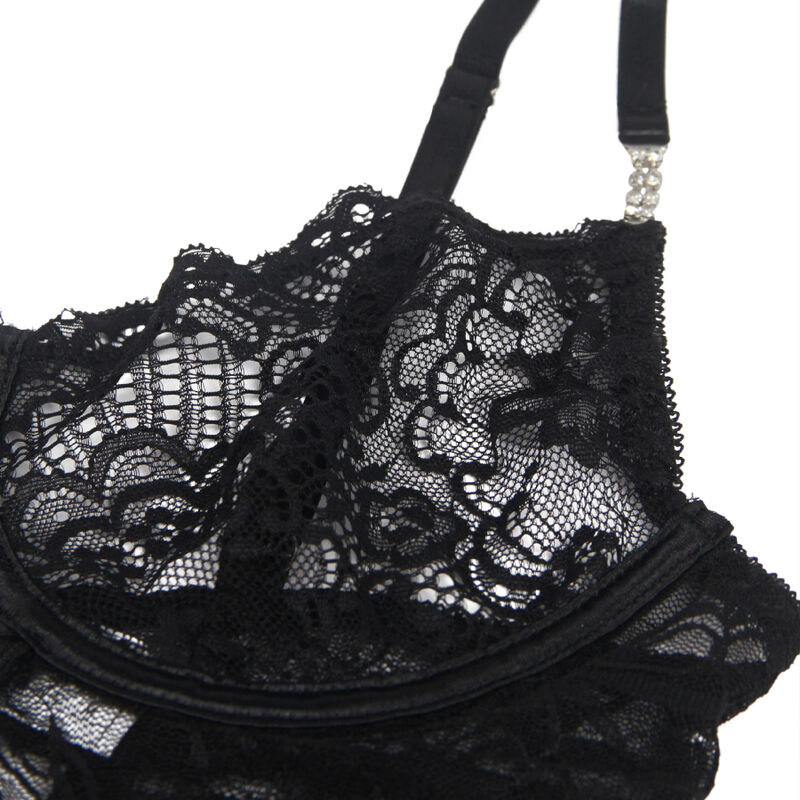 Baby-doll de renda com alças ajustáveis — SUBBLIME BABYDOLLS