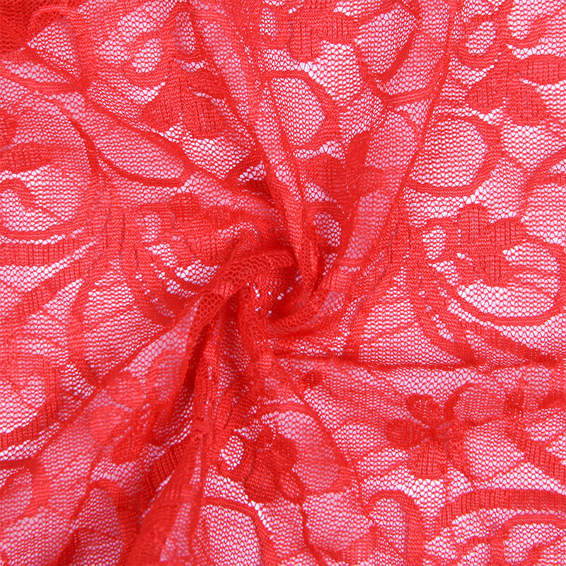 Baby-doll de renda com alças ajustáveis vermelho — SUBBLIME BABYDOLLS