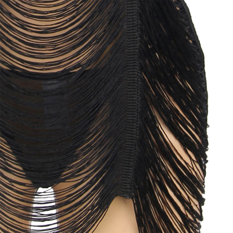 Robe à bretelles et string noir — SUBBLIME SETS